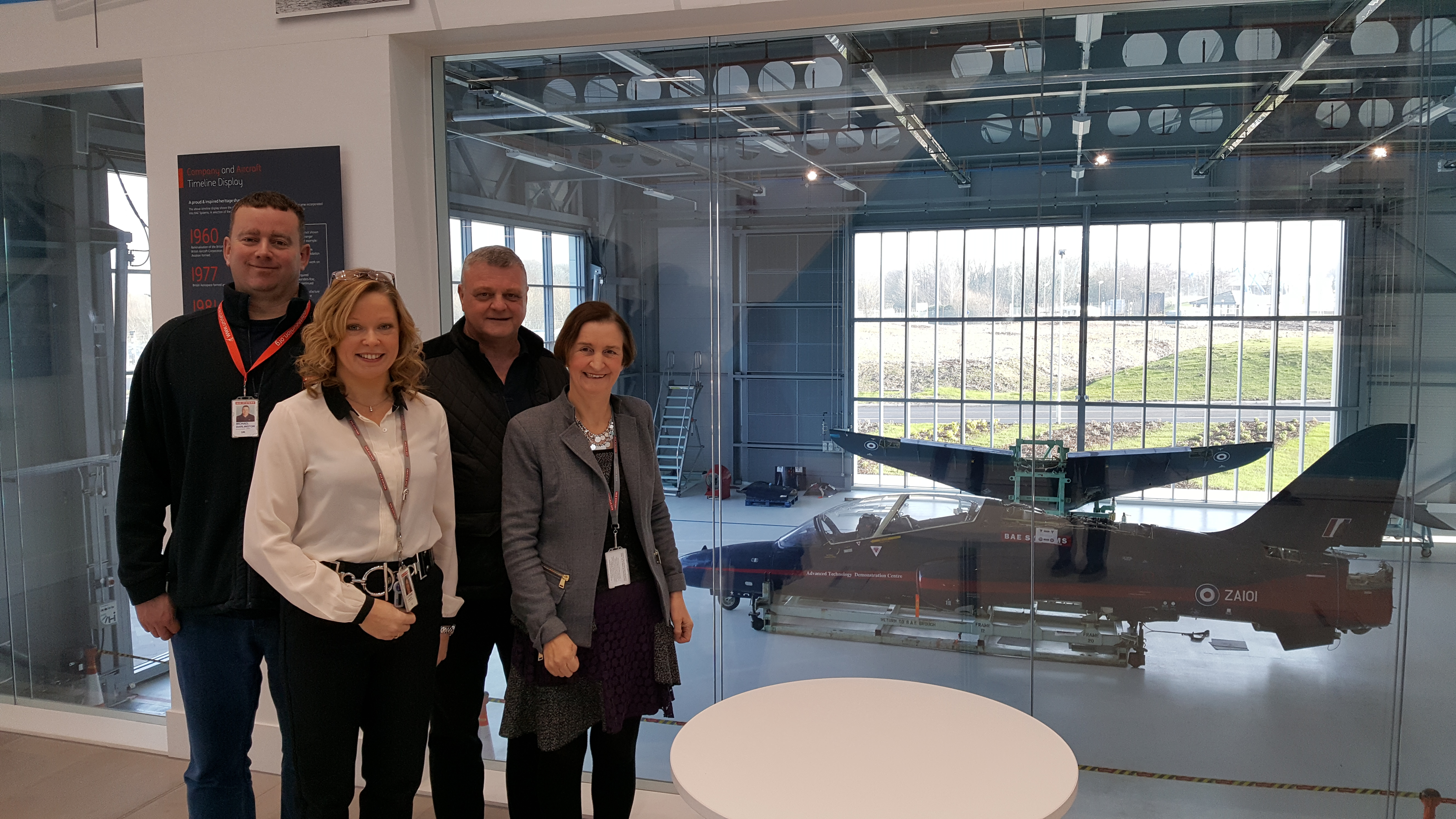 Visiting BAE systems in Samlesbury – Nia Griffith MP